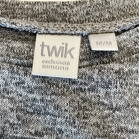 TWIK Gray dress with raglan sleeves Size M - Picture 3 of 8